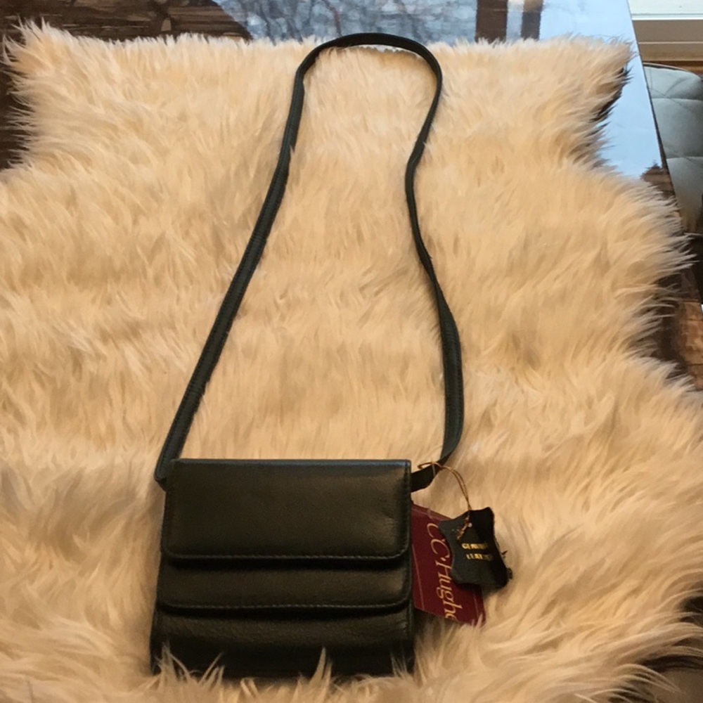 NWT winter green cross body bag.